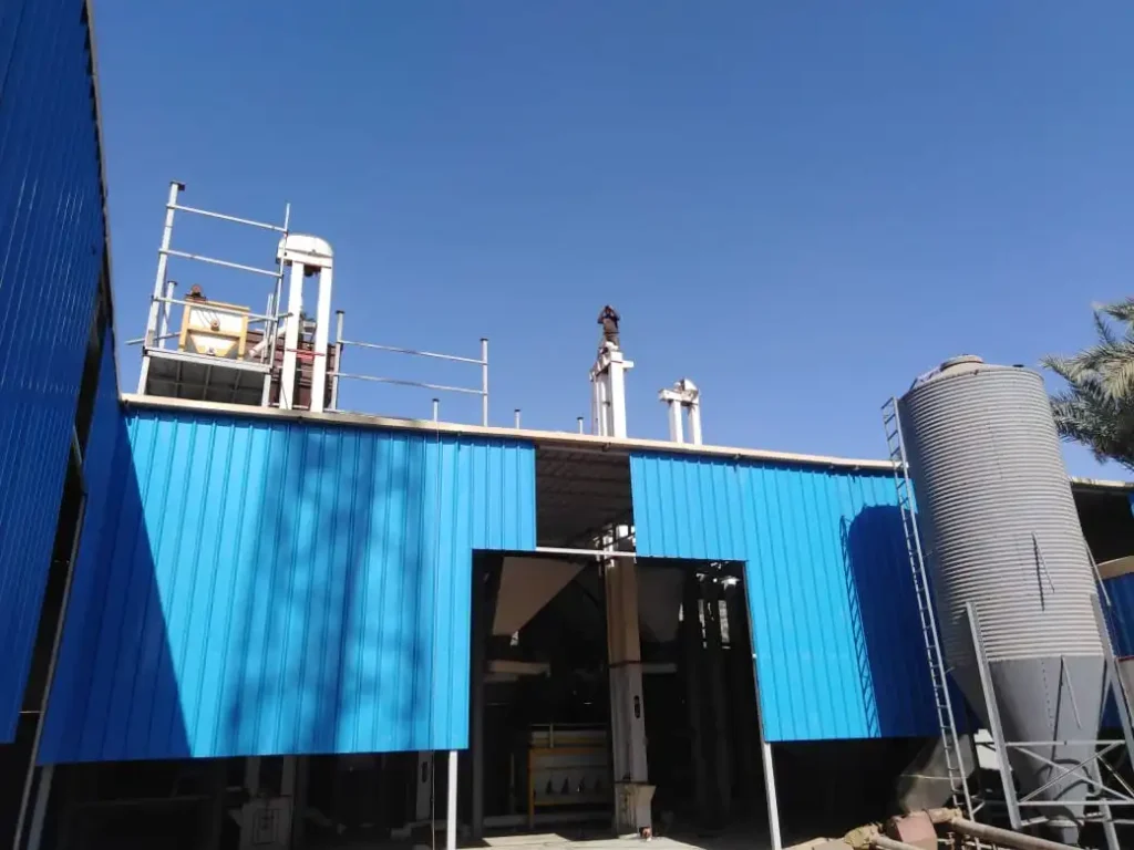 خطوط إنتاج الأعلاف